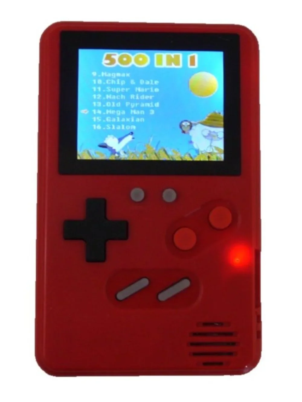 Wanle red 500 in 1 HD vintage video game console 4.5 x 2.75